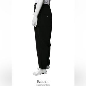 Balmain tags still on